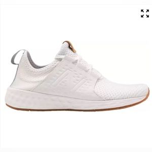New Balance Women's Fresh Foam Cruzv1 Reissue Shoes white/white size 10